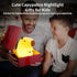 BemeedLigt Lamp,Dimmable Capybara Night Light, Cute Capybara Lamp Silicone Baby Nursery Nightlight,Rechargeable Bedside