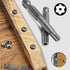 Torx Screwdriver Bit Set, PTSLKHN S2 Steel Magnetic Security Tamper Proof Star 12PCS Tools, 1/4" Hex Shank