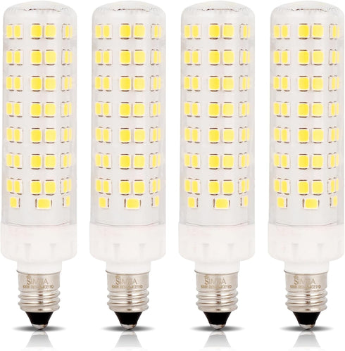 Simba Lighting LED E11 T6 Mini-Candelabra JD Light Bulb 8W 75W to