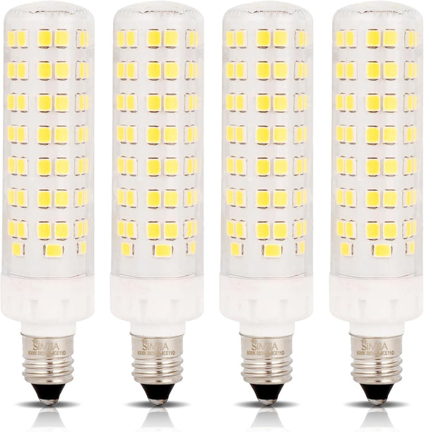 Simba Lighting LED E11 T6 Mini-Candelabra JD Light Bulb 8W 75W to
