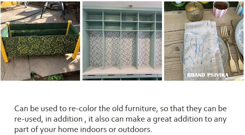 7" DIY Decorative Patterned Paint Roller - Rubber Roller for Wall Treatments and Furniture Decoration
