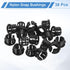 38 Grommet, 1/2" Grommet Grommets uxcell Pcs Cable Snap Bushing Mounting Dia Opened Snap Bushing - Black Round Nylon