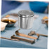 ELAYARD Stainless Steel Storage Jar for Dressings Gauze Premium Unguent Holder Canister for Salons for Items