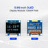 KEAcvise 3pcs 0.96 inch ssd1306 i2c OLED Display Screen Module - Compact self-Luminous mini LCD Screen for arduino
