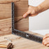 Mr. Pen Carpenter Square, 8 x 12 inch Framing Square, Right Angle Ruler, Steel Square for Framing Tools