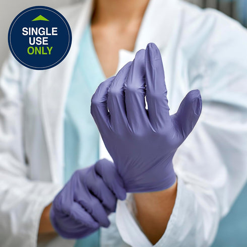 3.5 HALYARD SKYBREEZE Nitrile Exam Gloves, Powder-Free, mil