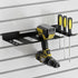 Slatwall Power Tool Organizer 1 Pack, Cordless Tool Organizer with 4 Drill