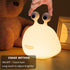 Cute Slug Night Light,Silicone Lamp USB Rechargeable Table Funny Animal Lamp Portable LED Lamps for Breastfeeding Dorm