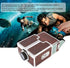 TOPINCN 8X Mini DIY Smartphone Projector, Magnification, Portable Home Cinema Mobile Phone Projector Smart Portable