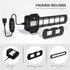Kiorafoto 35mm Set 10 JJC Negative Film Scanning Copying LED Light Includes Slides Holder, Film Strip Holder, USB Light
