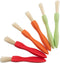 READY 2 LEARN Triangle Grip Paint Brushes - Set of 6, 3 Sizes, 18m+ - Easy Grip for 2-4 Year Olds