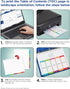 Avery Dividers for 3 Ring Binders - 15 Tabs per Set, Customizable Table of Contents, Multicolor Arched Tabs