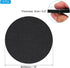 10" 8 Pack 1/5" PATIKIL Diameter Felt Furniture Pads, Thick Lamp Base Felt Round Soft Adhesive Non-Slip Anti-Scratch