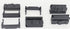 Pc Accessories ConnectorsPro 50-Pack 2X7 14P FC 2.54mm Dual Row IDC Sockets for Flat Ribbon Cable, 14 Pins