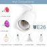 15Ft 4-Pack 360W E26 E27 UL Extension Hanging Lantern Cord Cable JACKYLED with Socket On/Off Button Pendant Lighting