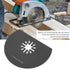 10 Pcs Oscillating Saw Blades 80mm/3.1inch - High Carbon Steel Multitool Quick Release Kit