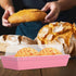 50pcs Zerodeko Rectangular Bakery Boxes with Lids, Large Disposable Food Containers for Sandwiches, Pastries, Wraps