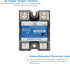 CG Solid State Relay SSR-25DA, DC to AC Input 3-32VDC, Output 24-480VAC, 25A Single Phase, Plastic Cover