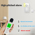 WiFi Motion Sensor Alarm: Smart PIR Detector with 110dB Siren & App Alerts, Compatible with Alexa/Google Assistant