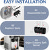 15-Piece Soft Serve Ice Cream Machine Parts, Replacement Kit with Gaskets & O-Rings for Vevor & YIKAFU Ice Cream Maker