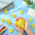 Spakon 50 Pcs Back to School Gift - Cute Inspirational Star Erasers for Classroom Rewards