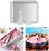 HRYUBTC DIY Ice Cream Maker for Homemade Yogurt and Gelato with Cold Pan Plate Pink(White)