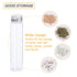 PATIKIL 40Pcs 110ml Plastic Test Tubes with Screw Caps, 155x33mm Tubes for Scientific Experiments and Party Decoration