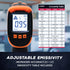 Kizen Infrared Thermometer Gun (LaserPro LP300) - Handheld Surface Thermometer for Griddle, Grill, Oven, Engine, A/C -