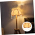 E27 Retro Fabric Lampshade Tassel Trim Pendant Shade for Table and Floor Lamps Vintage European Style Lampshade