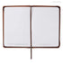 Classic Faux Leather Journal, I Know The Plans Jeremiah 29:11 Bible Verse, Brown, Lined Pages, Zipper Closure