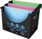 Deflecto Sustainable Office Desktop File Organizer, 9.6" x 13.3" x 8.5", Black