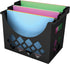 Deflecto Sustainable Office Desktop File Organizer, 9.6" x 13.3" x 8.5", Black