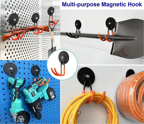 Closets, AceTaken Ironing Board Magnetic Hanger Hook, Magnetic Mount Ironing Board Holder Rack for Laundry Rooms