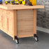 SOLEJAZZ Workbench Caster Kit, 660 LBS Heavy Duty Retractable Casters, All Steel Construction