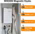 MIKEDE Magnetic Hooks Heavy Duty, 110LB+ Super Strong Magnet Hooks, Neodymium Earth Magnets with Hook for Hanging, Magnetic Metal Hanger for Cruise Essentials, Fridge, Toolbox, Storage - 4 Pack by MIKEDE