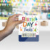 Set 6 Big Dot of Happiness Cheerful Happy Birthday - DIY Assorted Colorful Birthday Party Cash Holder Gift - Funny