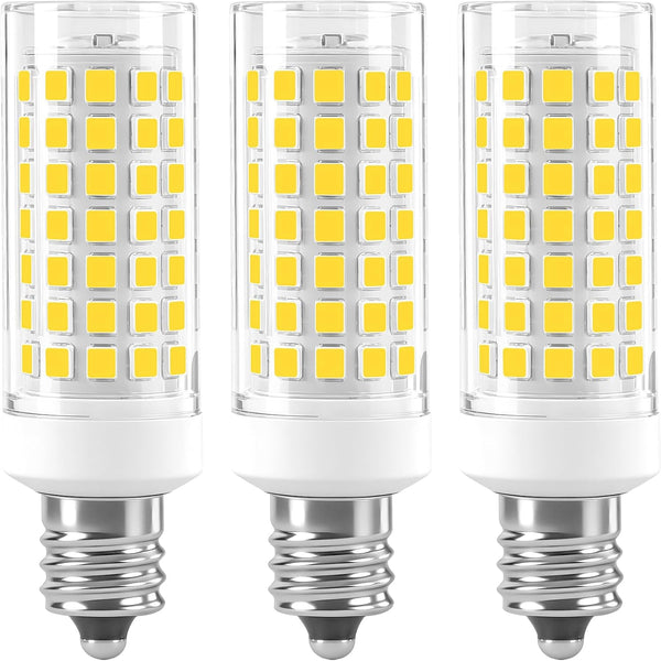 3 Pack E12 LED Candelabra C7 Chandelier C37 Fan Light Bulbs Kx-2000