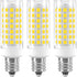 3 Pack E12 LED Candelabra C7 Chandelier C37 Fan Light Bulbs Kx-2000