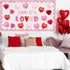 TaoBary Valentine's Day Bulletin Board Set 85 Pcs 3D Heart Honeycomb Owl Love Truck Cutouts