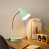 Generic 17" LED Catch-All Base & AC Outlet Adjustable Flexible Desk Lamp (Green)