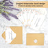 MLYDHCGD 50pcs 46 Inches Funeral Thank You Cards with Envelopes and Matching Seal Stickers,Sympathy Thank You Cards