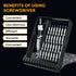 32 In 1 Small Screwdriver Set, Professional Repair Tools Kit for Phone, Laptop, PC, Camera, Game Console