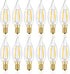 Hizashi 25 Watt Candelabra Bulbs, E12 LED Bulb Dimmable 2700K Soft Warm