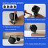 Dalyndar 1.5 Inch 4 Pack 360 Caster Wheels Replacement Universal Small Swivel Rollers for Furniture Filing Cabinet Desk