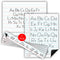 Simply Magic Magnetic Writing Paper Kit - Notebook Paper Poster, Magnetic Handwriting