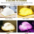3D 3 (8.46 inch QXMGCBOK Elk Embossed Deer Book Lamp,USB Rechargeable Color Kids Night Light,LED Book Lights Multicolor