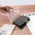 NatSumeBasics A7 Binder Wallet, Clear Mini A7 Budget Binder with Gold Ring, Cash Envelopes, Loose Leaf Folders