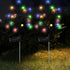 Generic 1 2 Pcs LED Solar Garden Lights Solar Lights Outdoor with Lighting Modes Solar Outdoor Lights Smart Power