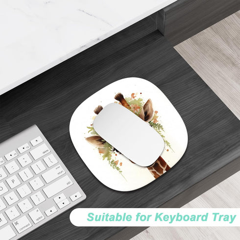Rimilak Small Mouse Pad 6.6 Inch, Waterproof Compact Mini Mouse Mat for Laptop, Wireless Mouse, Home Office Travel,