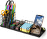 Desk Organizers and Accessories, DIY Desktop Organizer with Pen Holder, Phone Holder, Sticky Note Tray, Office Supplies